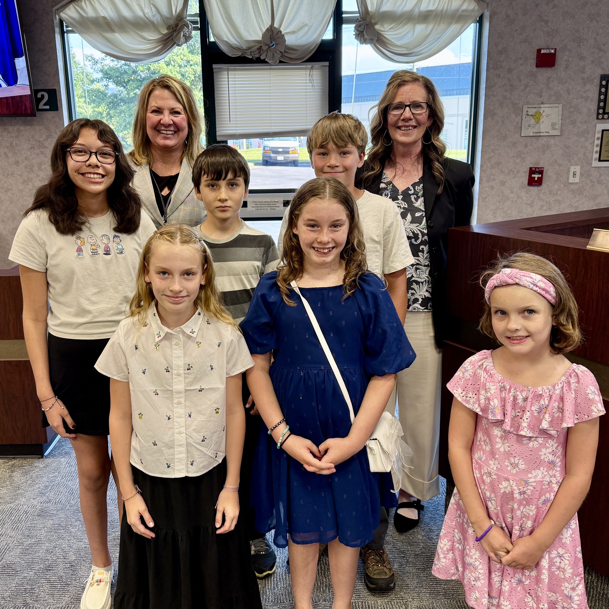 ALES Stock Market Teams Recognized at School Board Meeting